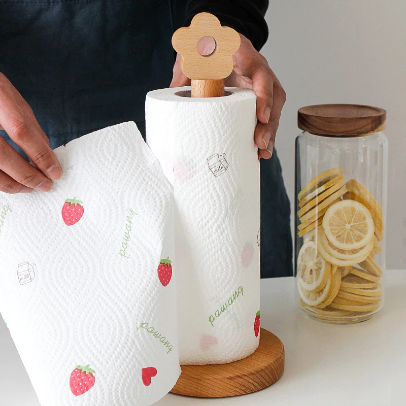 Flower Paper Towel Holder