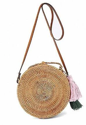Rattan Shoulder Bag