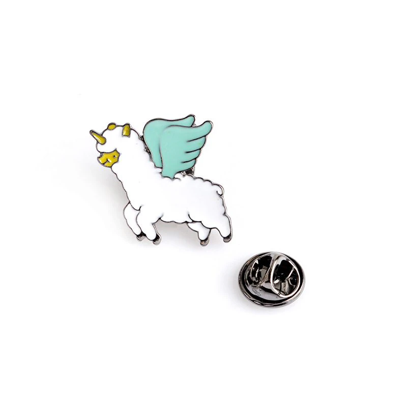 Llama Unicorn Pin