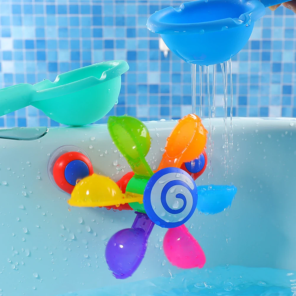Colorful Bath Windmill