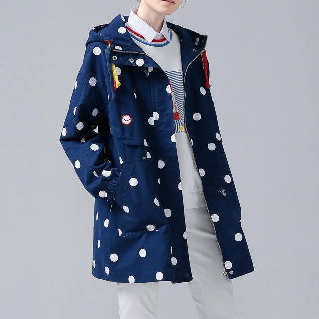 Polka Dot Parka
