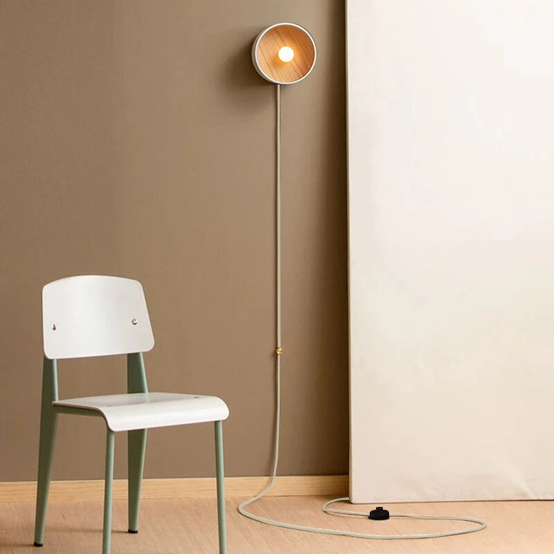 Wall Mount Round Exposed Lamp