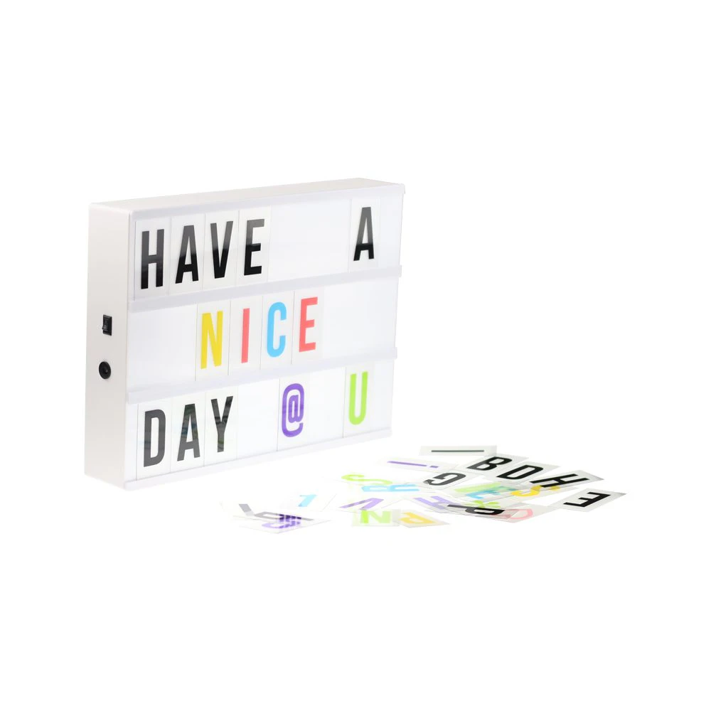 Plastic LED Cinema Lightbox