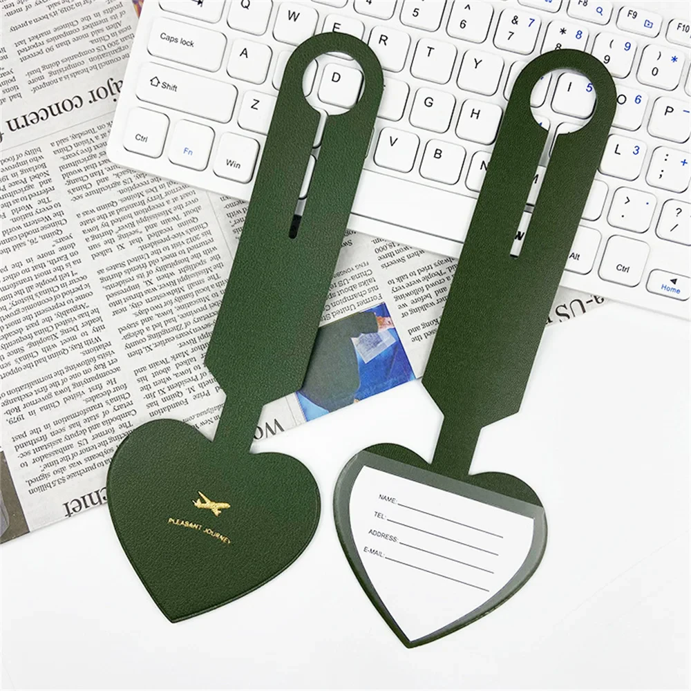 Heart Suitcase Tag
