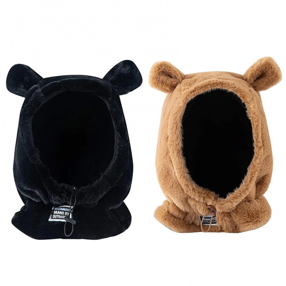 Plush Bear Head Warmer