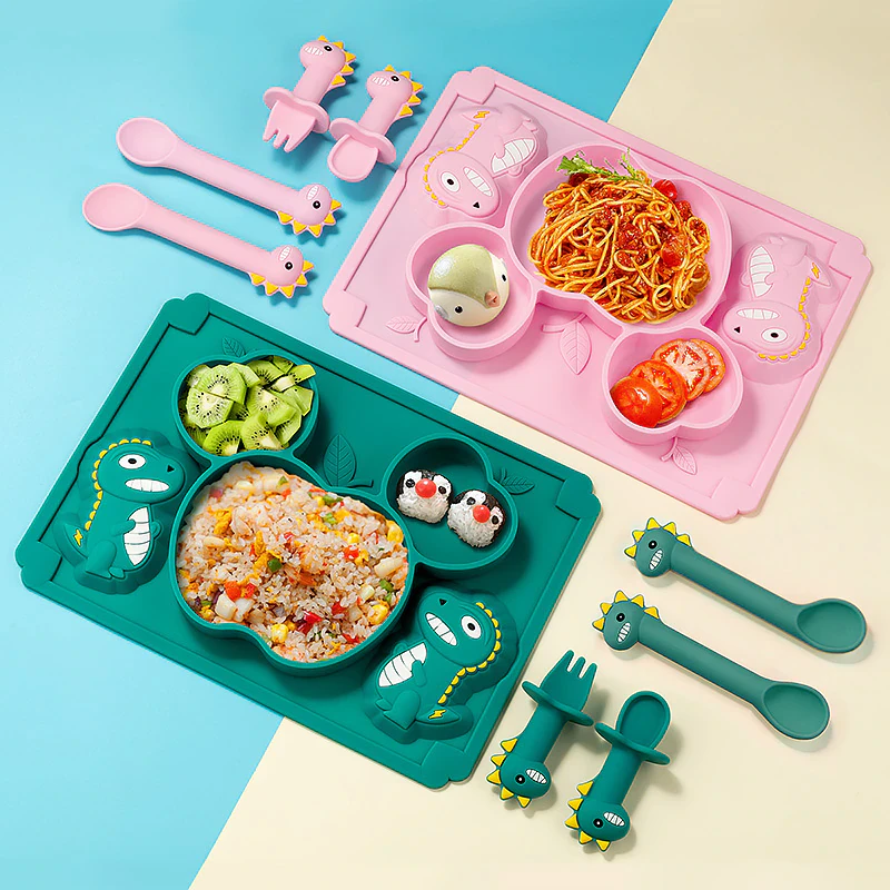 Kids Dinosaur Dinner Set