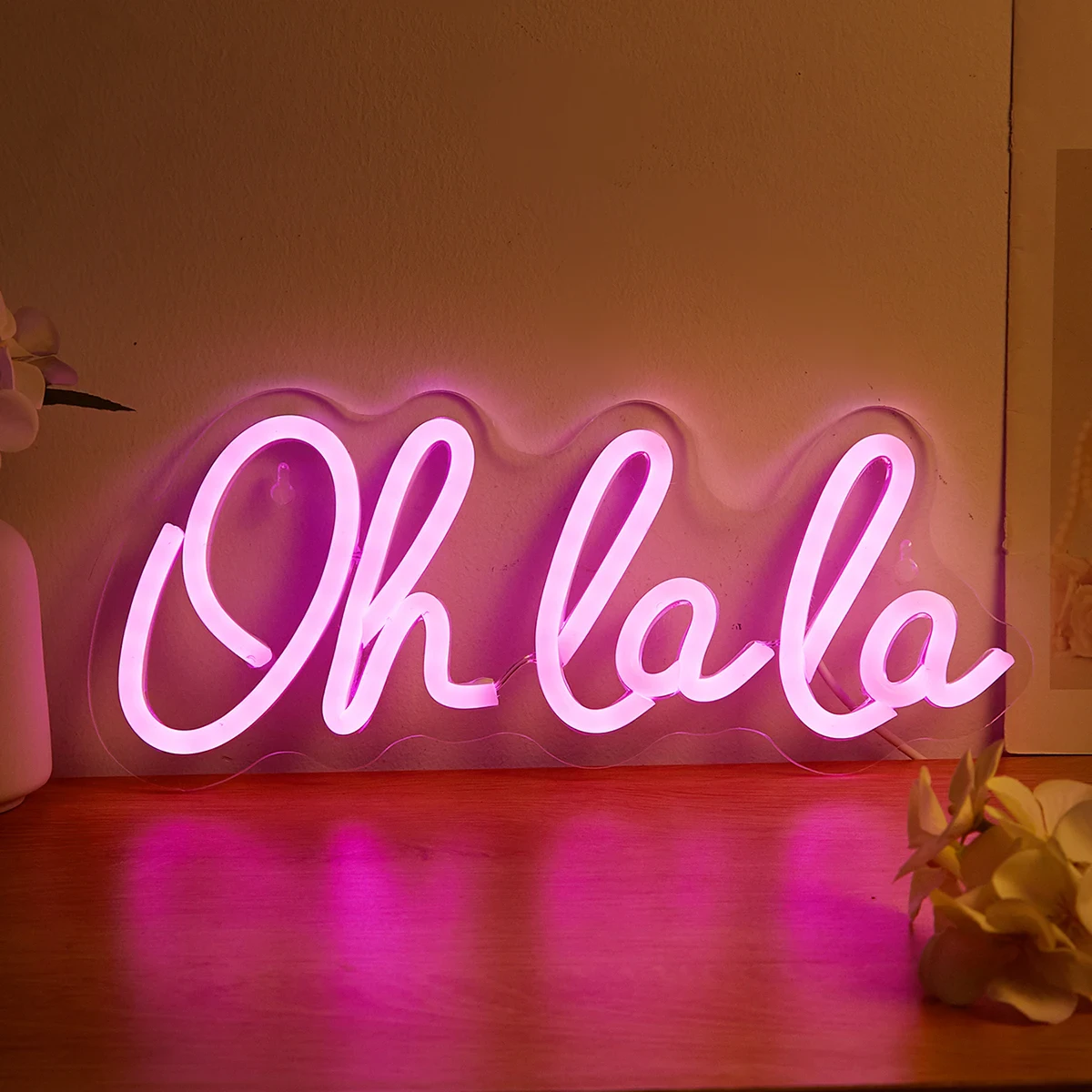 Oh La La Neon Sign