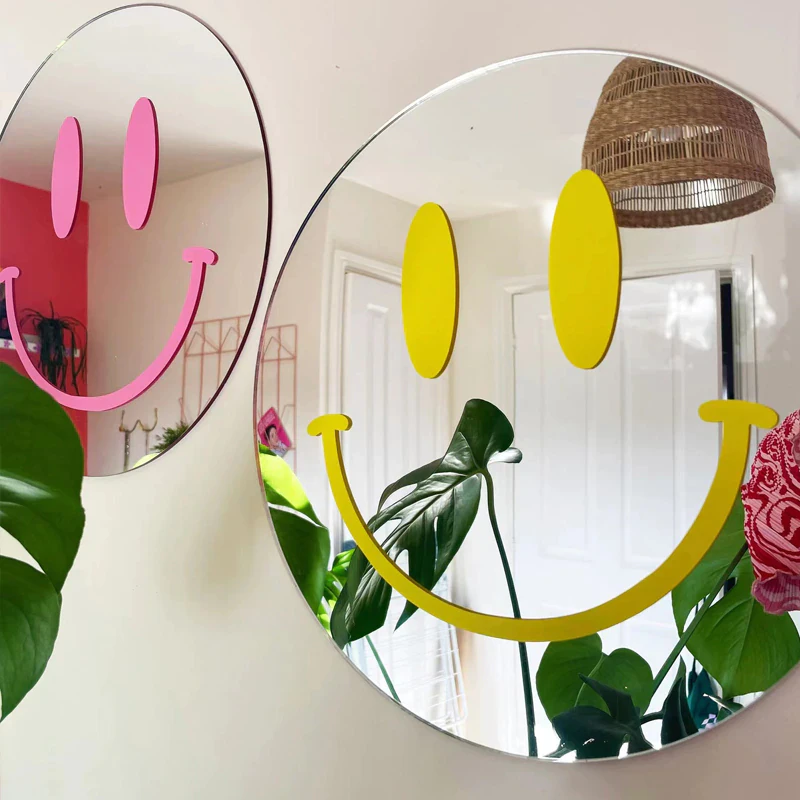 Smiley Wall Mirror