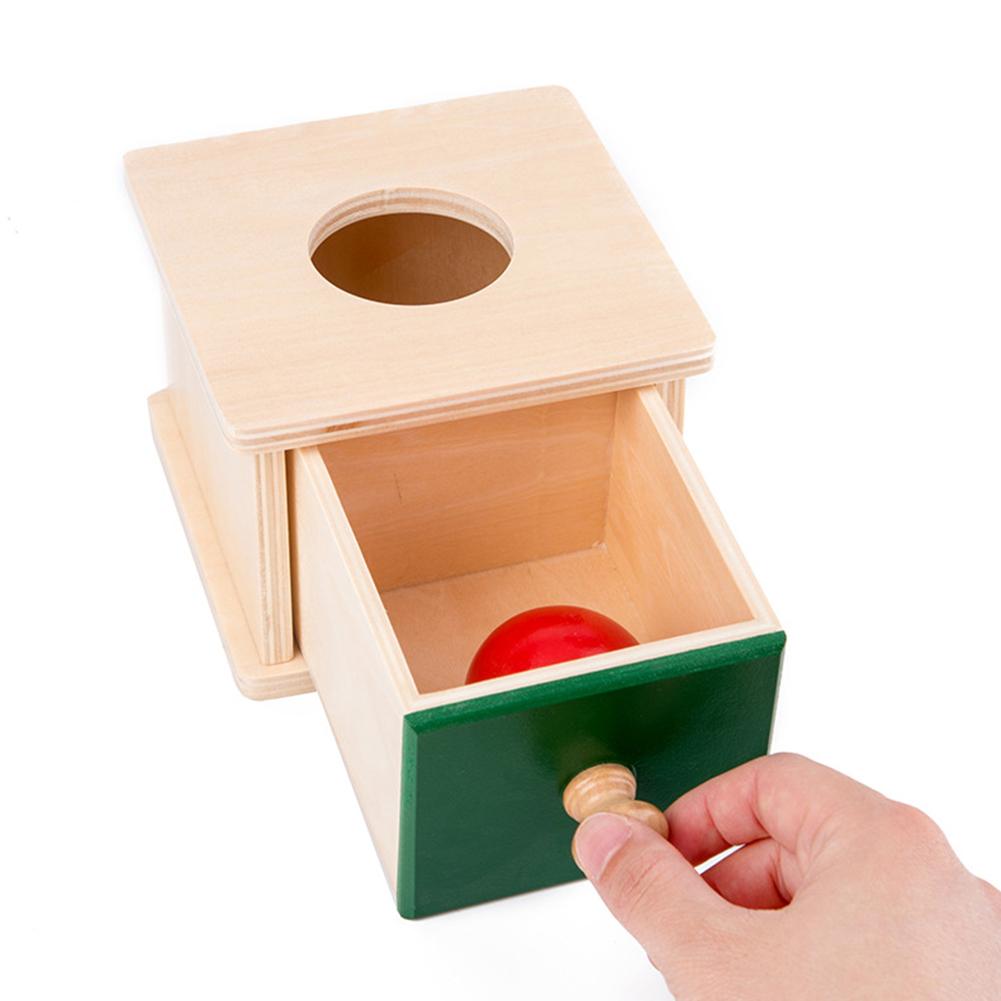 Wooden Drawer Baby Learning Toy