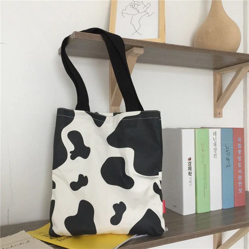Cow Print Tote