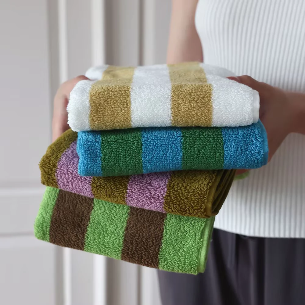 Striped Bath Towel