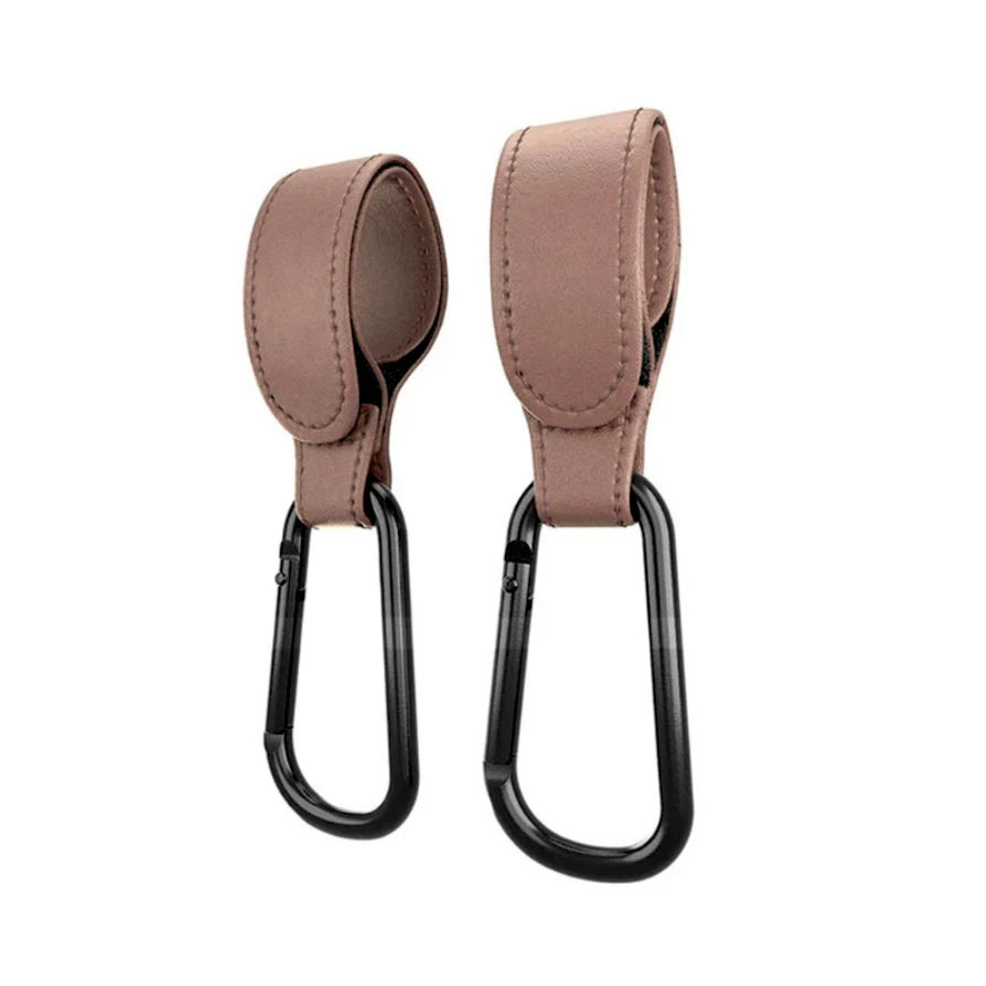 Faux Leather Stroller Hook