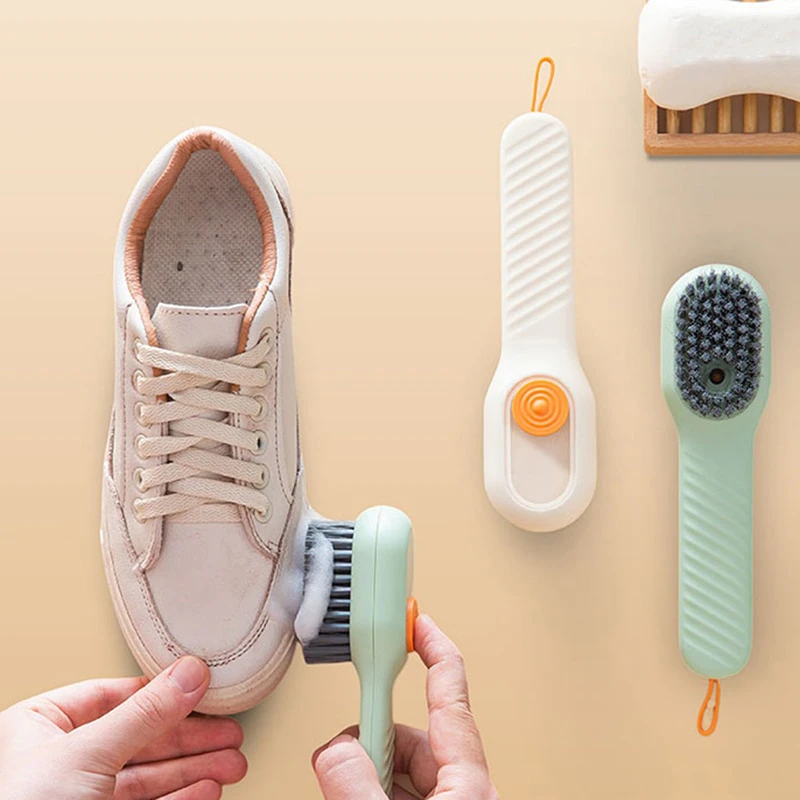 Liquid Dispensing Laundry Brush