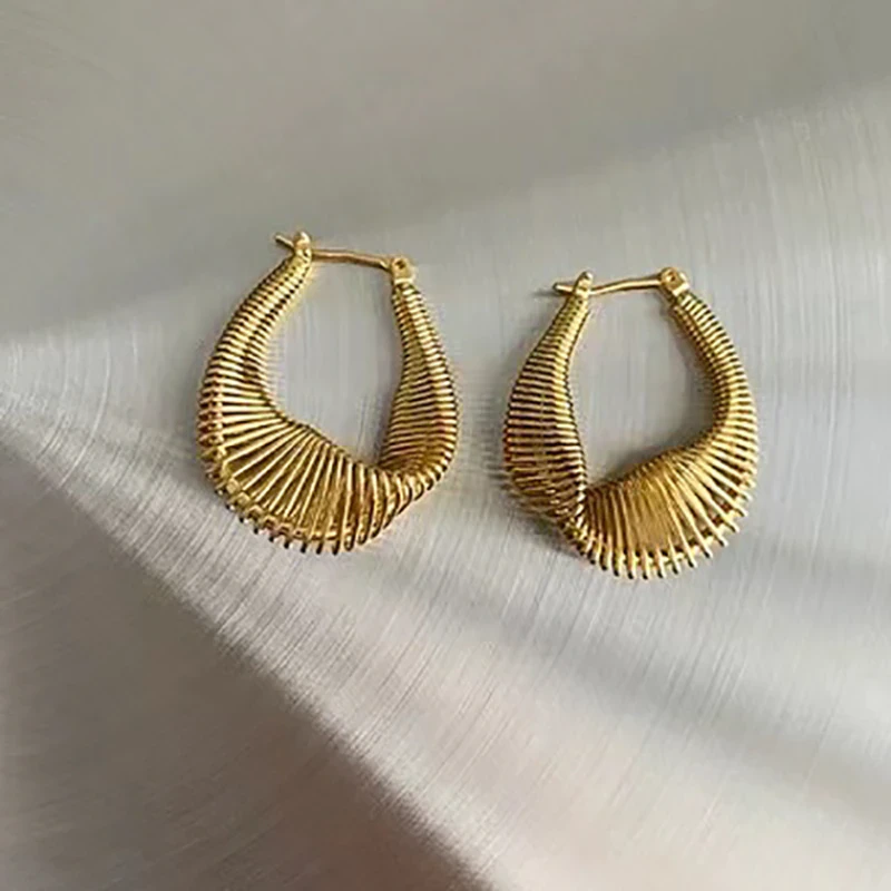 Geometric Twist Earrings