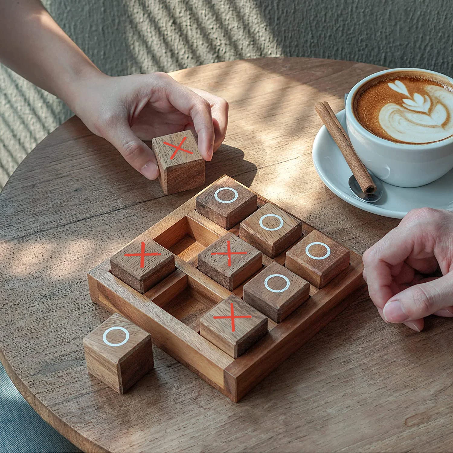 Wooden Tic Tac Toe