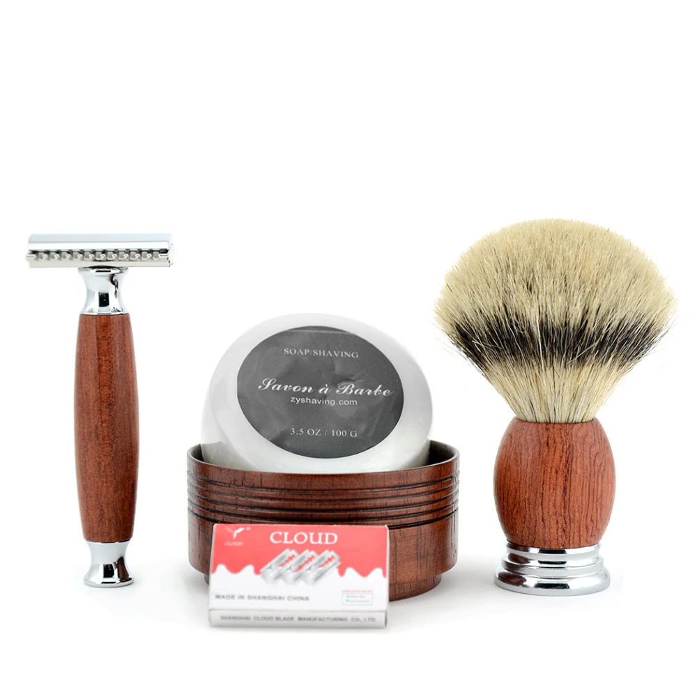 Double Edge Safety Razor Kit