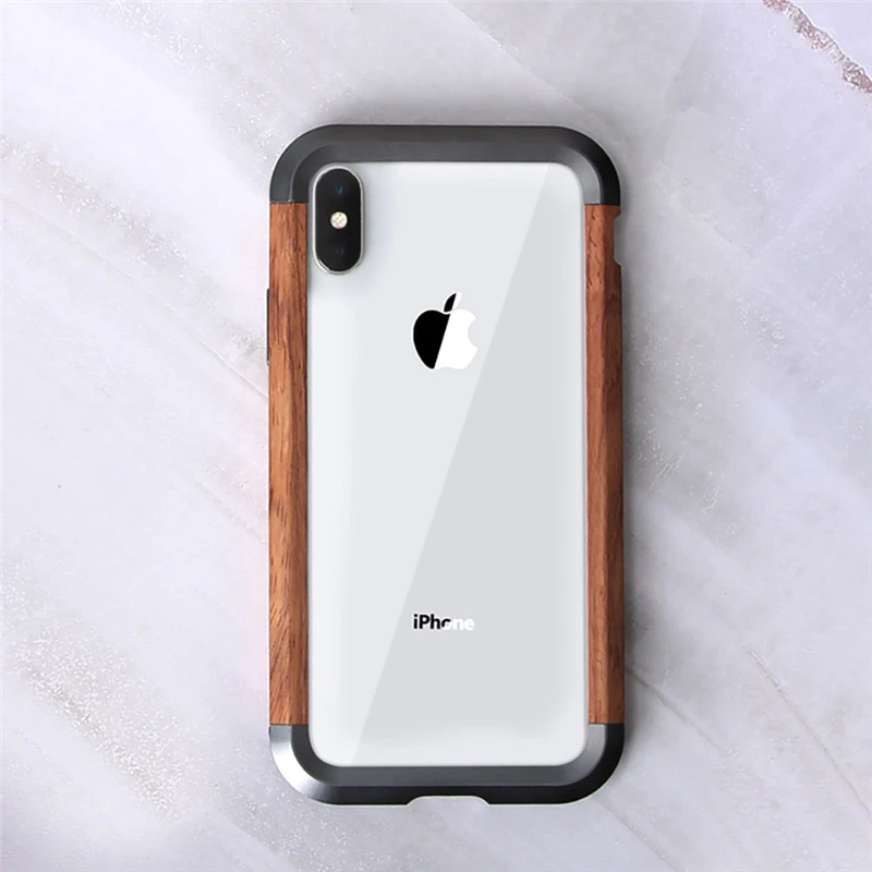 Aluminium & Wood Bumper Case