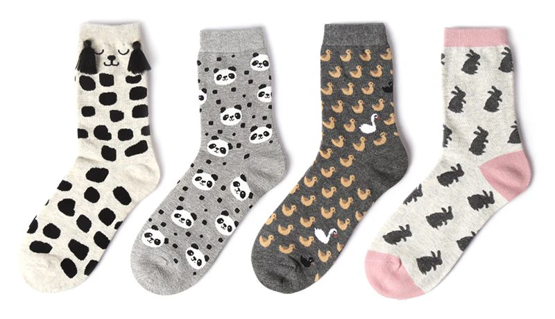 Cartoon Animal Socks