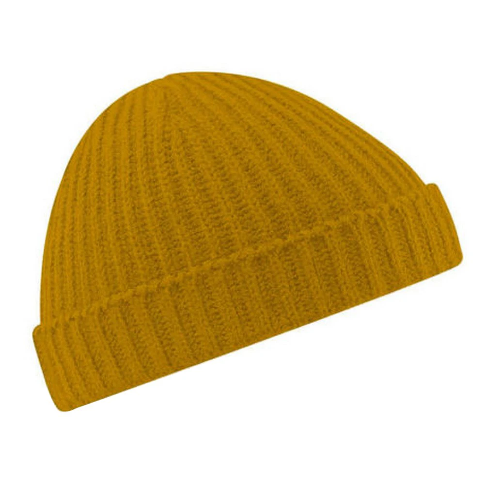 Knitted Foldover Fisherman Beanie