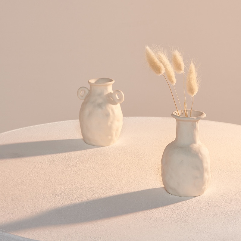 White Ceramic Vase