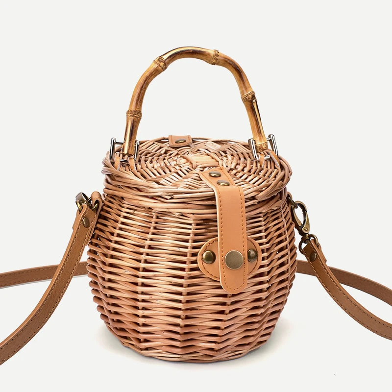 Cane Shoulder Bag
