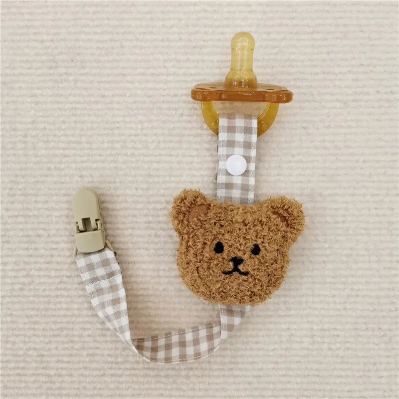 Teddy Pacifier Clip