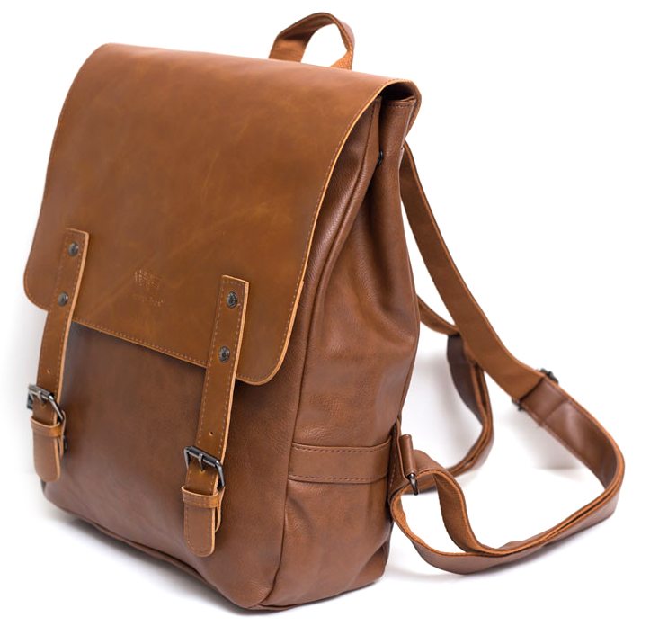 Laptop Leather Backpack