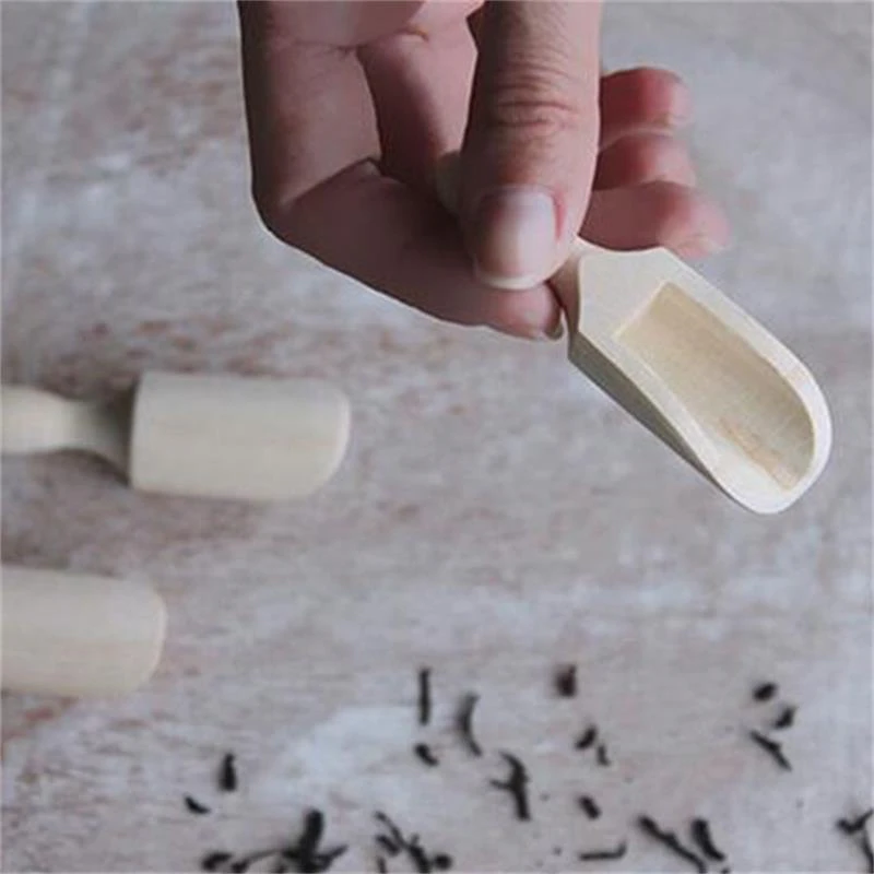 Handmade Mini Wooden Spice Spoon
