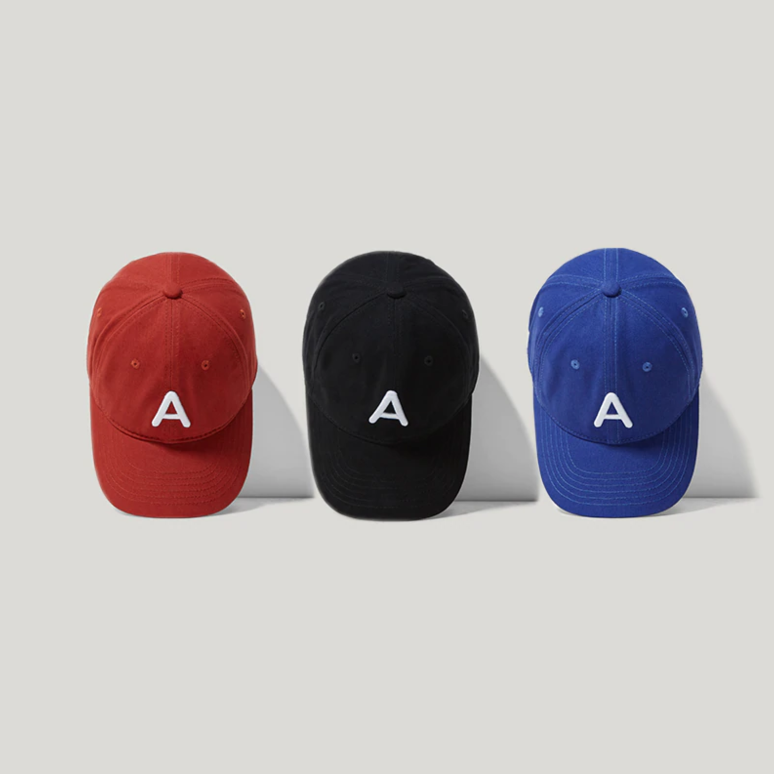 'A' Basics 6 Panel Baseball Cap