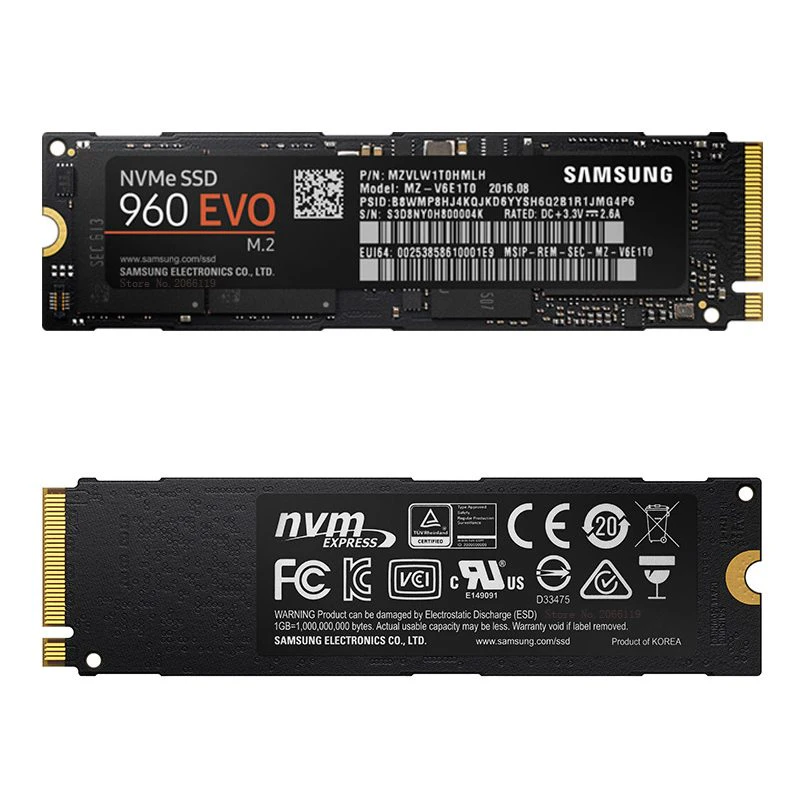 250GB Samsung M.2 SSD