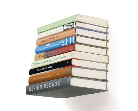 Invisible Floating Bookshelf