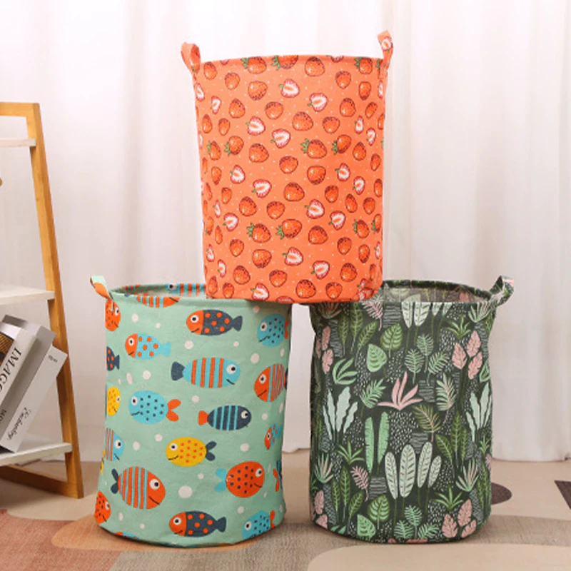 Foldable Linen Laundry Basket