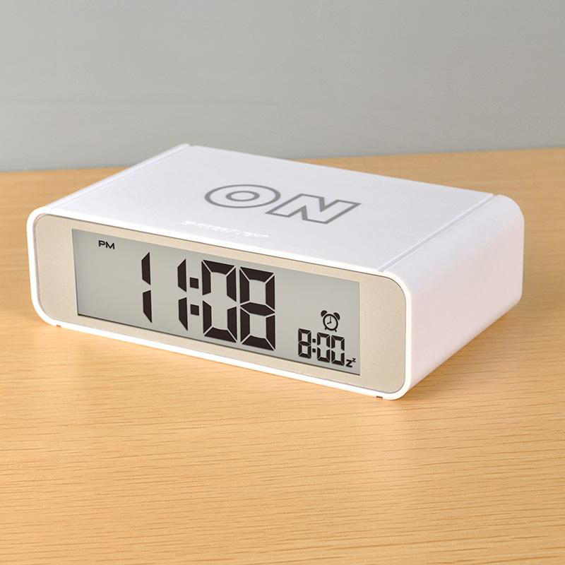 Flip On/Off LED Alarm Clock