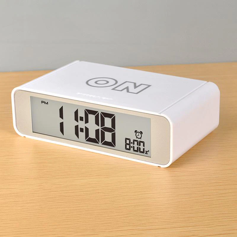 Flip On/Off LED Alarm Clock