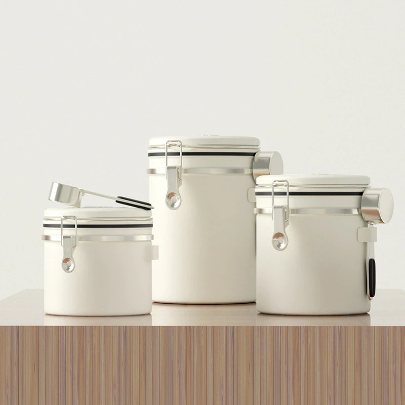 Stainless Steel Tea Canister Set