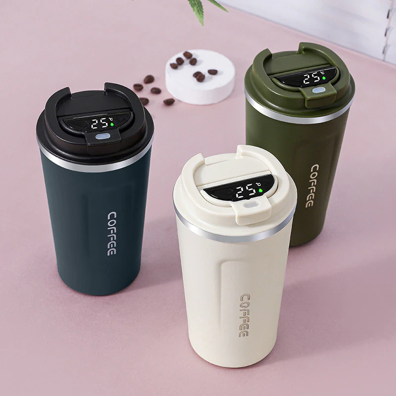 Temperature Display Travel Thermos