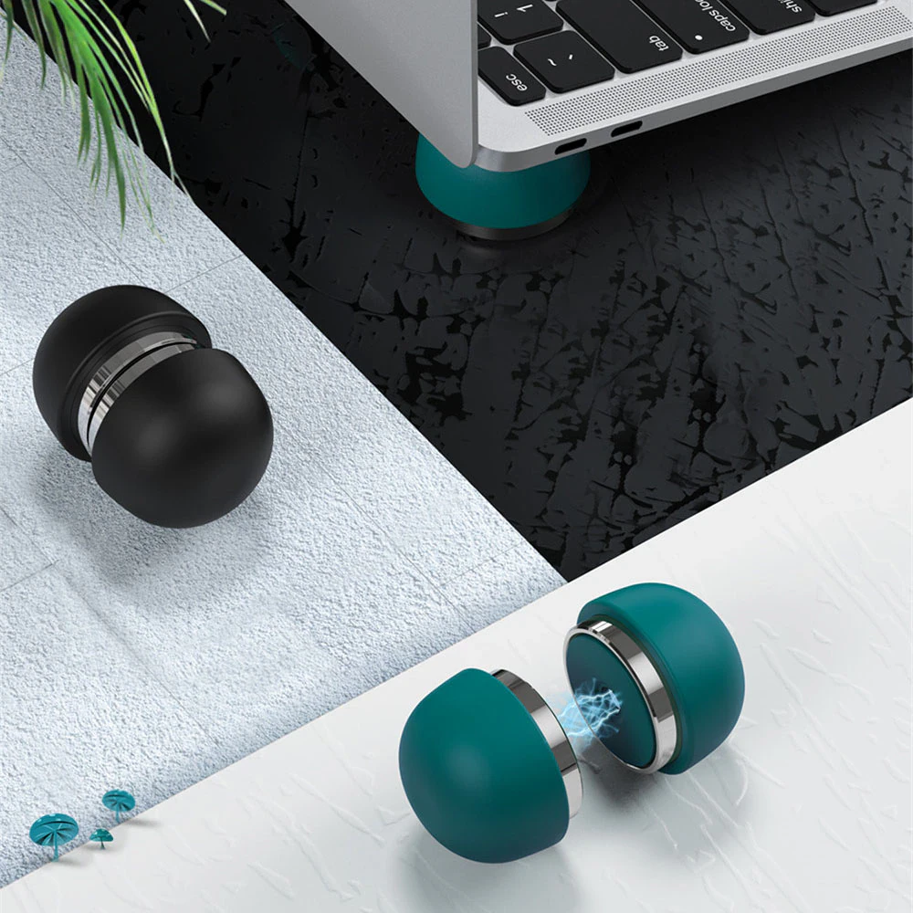 Magnetic Mushroom Laptop Feet