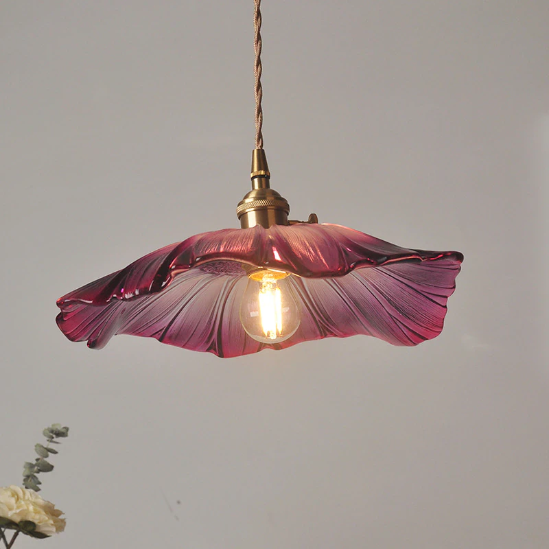 Vintage Petal Pendant Light