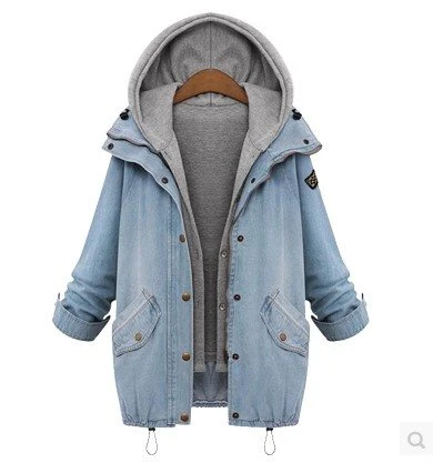 Comfy Denim Coat With Cotton Liner