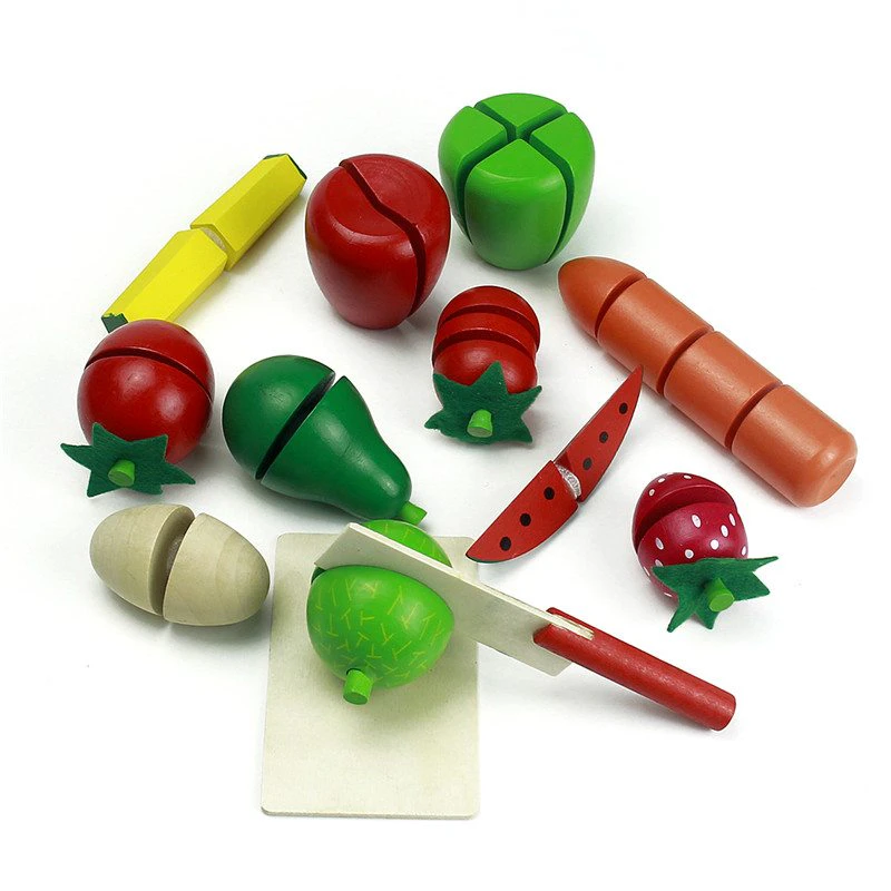 Kids Velcro Fruit Slice Set
