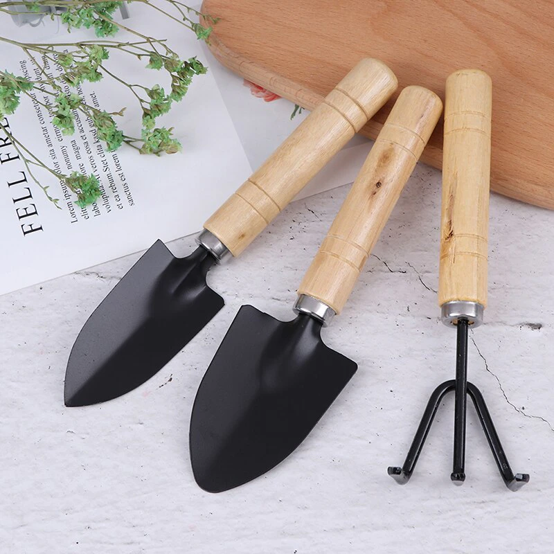 Wood Mini Garden Tool Set