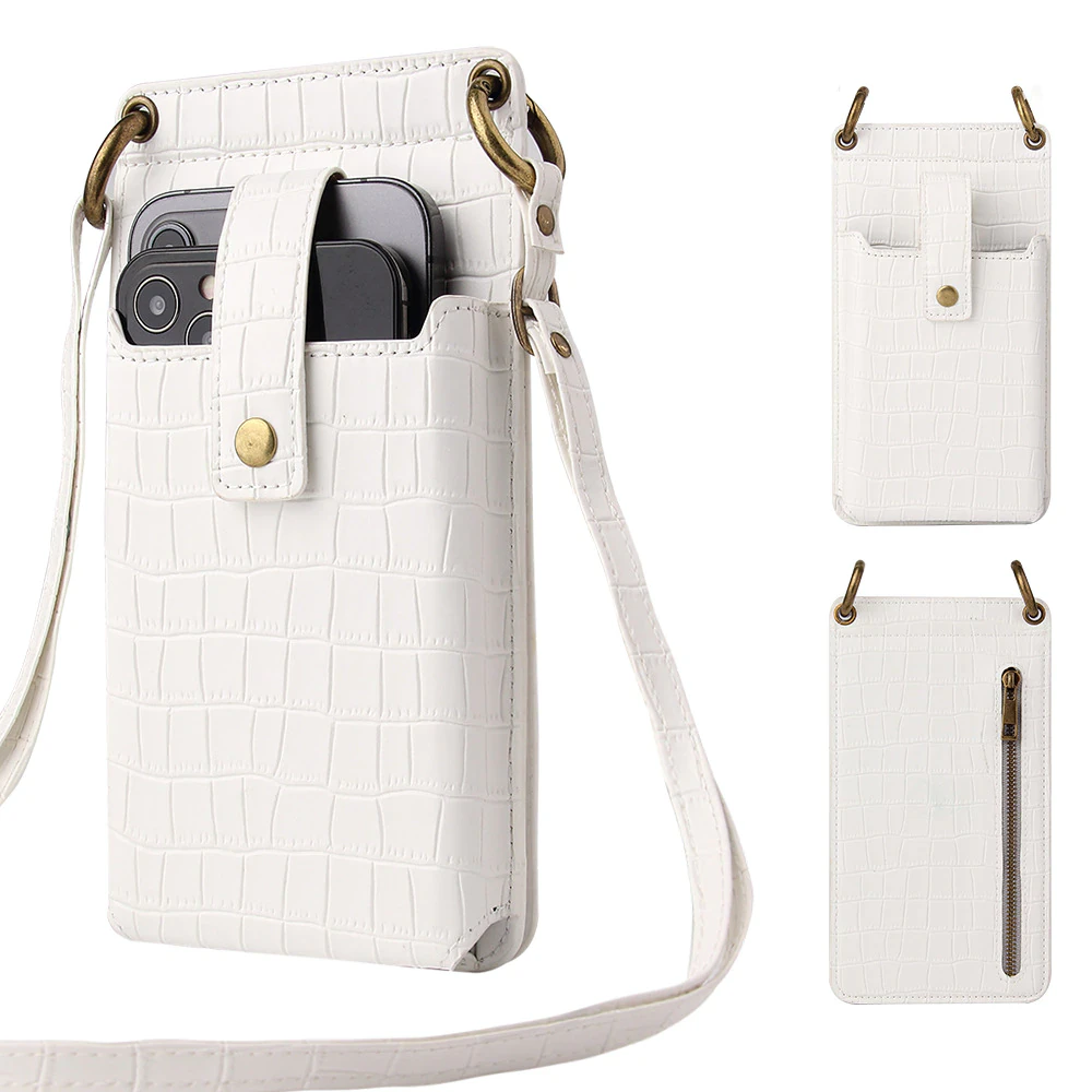 Faux Leather Phone Wallet