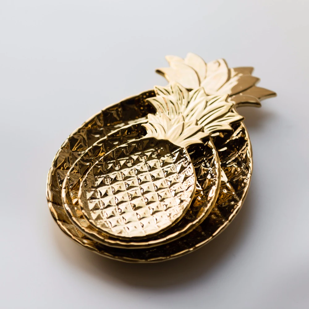 Ceramic Pineapple Dish
