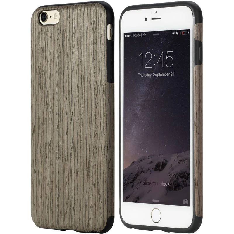 Slim Natural Wood Veneer Iphone Case