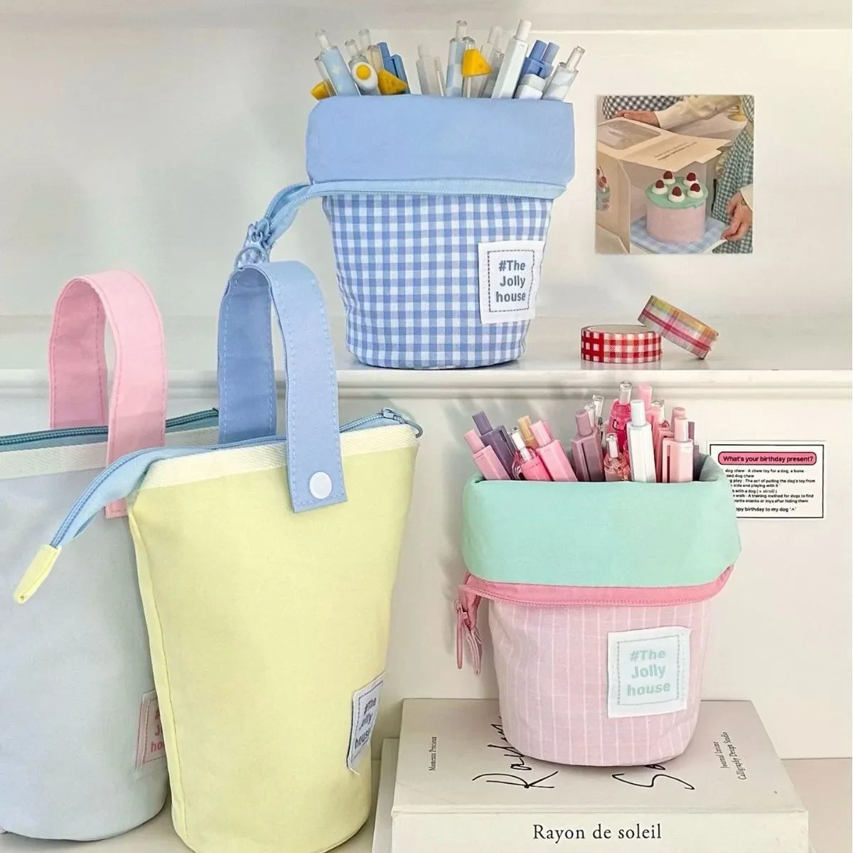 Pastel Sationery Pouch