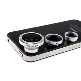 Wide, Macro & 180 Fish Eye Lens For iPhone