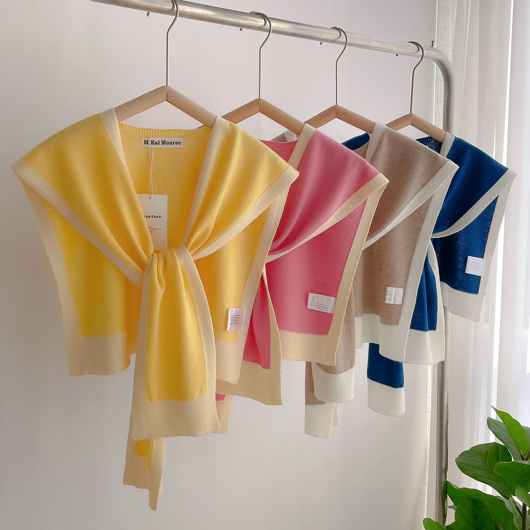 Tie Front Shawl