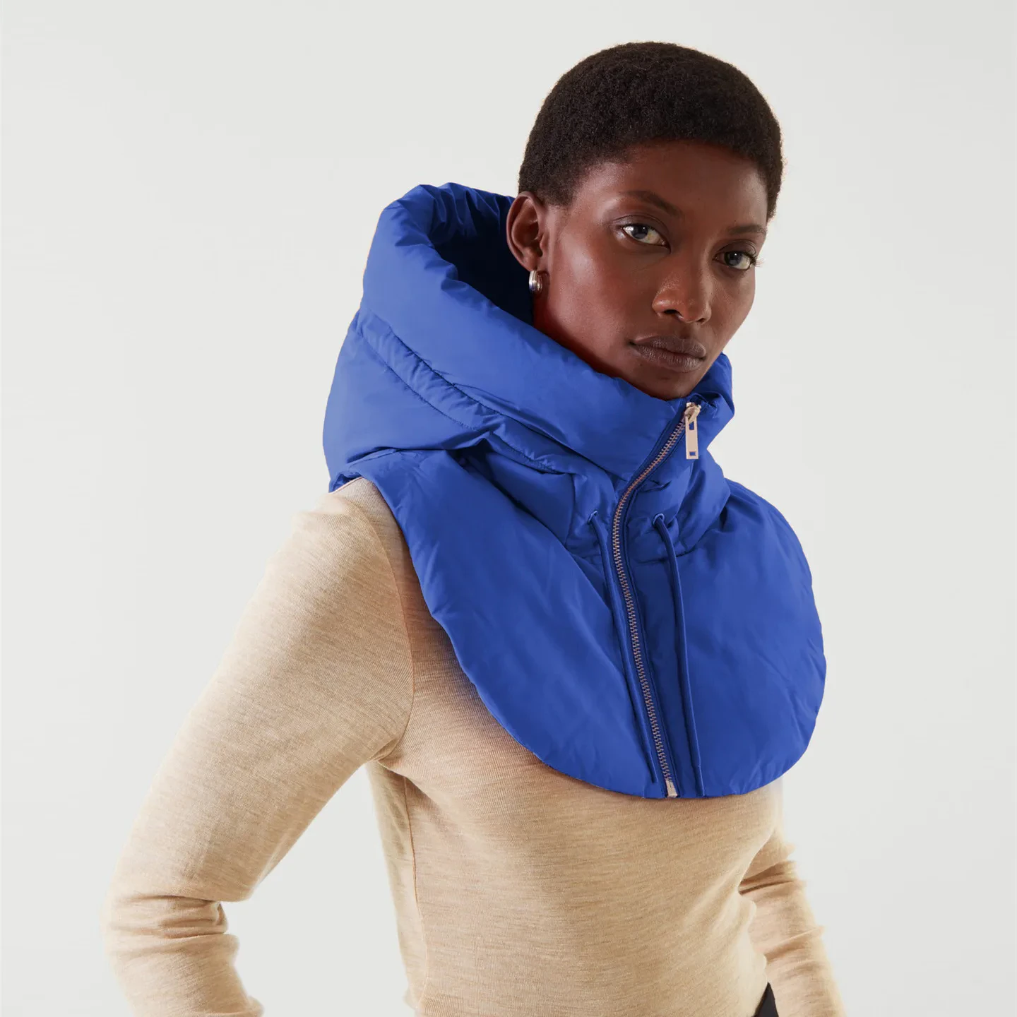 Padded Hooded Scarf