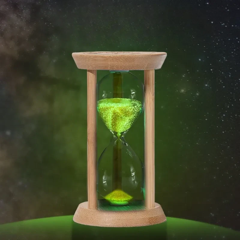 Fluorescent Bamboo Hourglass
