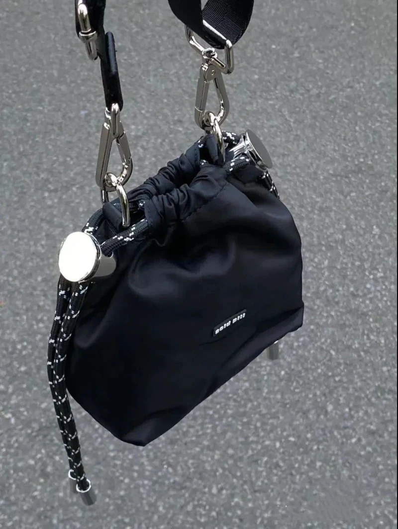 Drawstring Pouch Handbag